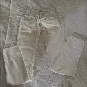 True Religion Off-White Denim Jeans